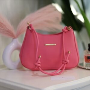 simple pink bag
